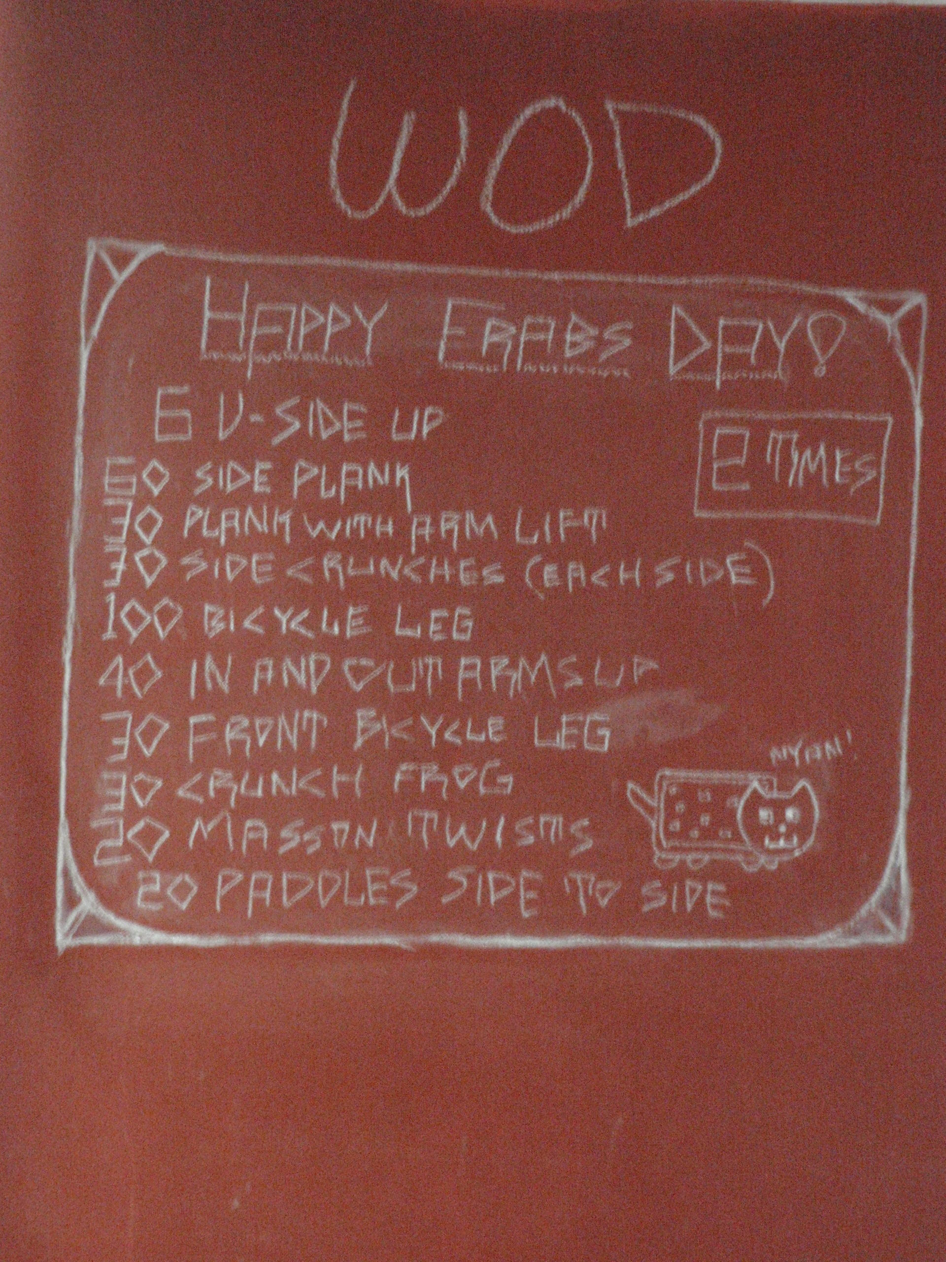 June 1, 2012 fucmo wod